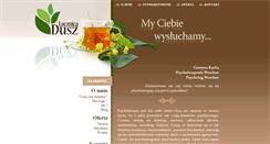 Desktop Screenshot of lecznicadusz.pl